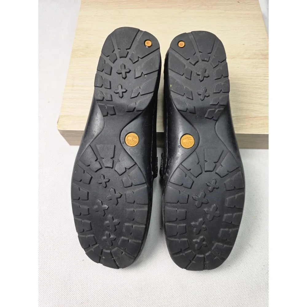 Timberland Shoes Womens 8M Loafer Smart 33352 Black Leather Slip On